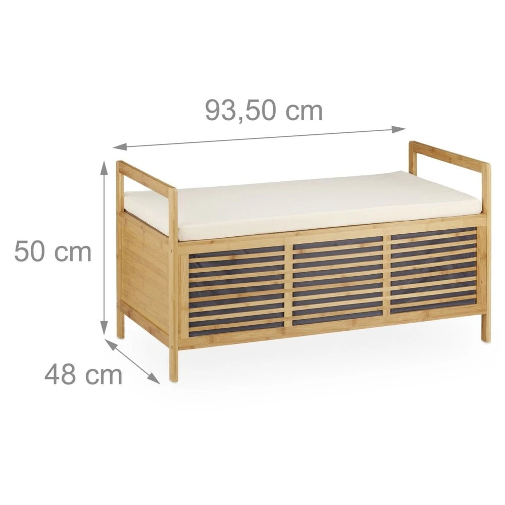 HELLOSHOP26 Banc De Rangement En Bois De Noyer Banquette Assise Coffre De Rangemen... 3 HELLOSHOP26 Banc De Rangement En Bois De Noyer Banquette Assise Coffre De Rangemen...