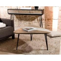 MACABANE Table Basse Industrielle Goutte D'eau Pieds épingle 7 MACABANE Table Basse Industrielle Goutte D'eau Pieds épingle -Vente-unique shop 3052c6b7 c349 49bd b275 190b9bf4c70f zoom prd 3s 1140x1140