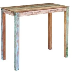 Marque Generique Distingué Tables Categorie Monaco Table De Bar Bois Massif De Récup?...