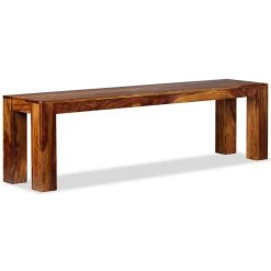 HELLOSHOP26 Banquette Pouf Tabouret Meuble Banc Bois De Sesham Massif 160 Cm 30022... 10 HELLOSHOP26 Banquette Pouf Tabouret Meuble Banc Bois De Sesham Massif 160 Cm 30022... -Vente-unique shop 8718475532132 g en hd 3