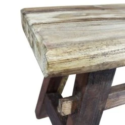 HELLOSHOP26 Banquette Pouf Tabouret Meuble Banc Bois De Récupération Massif 100 ... -Vente-unique shop 8718475569060 g en hd 2