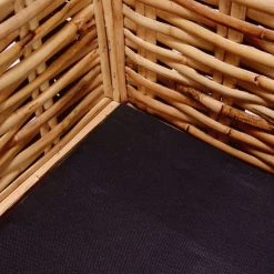 VidaXL Canapé à 2 Places Rotin Naturel 7 VidaXL Canapé à 2 Places Rotin Naturel -Vente-unique shop 8718475571537 g en hd 1