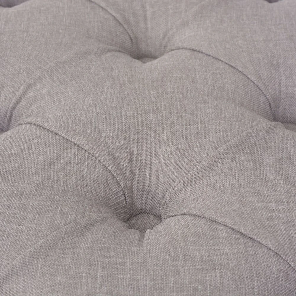 HELLOSHOP26 Banquette Pouf Tabouret Meuble Banc Lin Bois Massif 150 Cm Gris Clair ... 4 HELLOSHOP26 Banquette Pouf Tabouret Meuble Banc Lin Bois Massif 150 Cm Gris Clair ... – Image 2