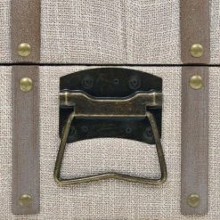 HELLOSHOP26 Banquette Pouf Tabouret Meuble Banc De Rangement Bois Massif Et Acier ... -Vente-unique shop 8718475600466 g en hd 2