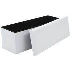 HELLOSHOP26 Banquette Pouf Tabouret Meuble Banc De Rangement Pliable Similicuir 11... -Vente-unique shop 8718475616764 g en hd 2