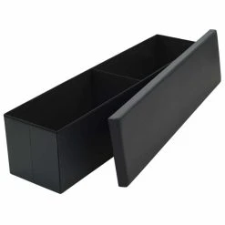 HELLOSHOP26 Banquette Pouf Tabouret Meuble Banc De Rangement Pliable Similicuir 15... -Vente-unique shop 8718475616795 g en hd 2
