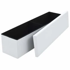 HELLOSHOP26 Banquette Pouf Tabouret Meuble Banc De Rangement Pliable Similicuir 15... -Vente-unique shop 8718475616801 g en hd 2
