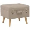 HELLOSHOP26 Banquette Pouf Tabouret Meuble Tabouret De Rangement 40 Cm Beige Tissu... -Vente-unique shop 8718475731344 a en hd 1