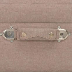 HELLOSHOP26 Banquette Pouf Tabouret Meuble Tabouret De Rangement 40 Cm Marron Tiss... -Vente-unique shop 8718475731412 g en hd 1