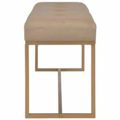HELLOSHOP26 Banquette Pouf Tabouret Meuble Banc 120 Cm Beige Velours 3002050 9 HELLOSHOP26 Banquette Pouf Tabouret Meuble Banc 120 Cm Beige Velours 3002050 -Vente-unique shop 8718475731801 g en hd 2