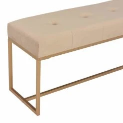 HELLOSHOP26 Banquette Pouf Tabouret Meuble Banc 120 Cm Beige Velours 3002050 10 HELLOSHOP26 Banquette Pouf Tabouret Meuble Banc 120 Cm Beige Velours 3002050 -Vente-unique shop 8718475731801 g en hd 3
