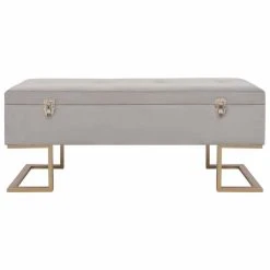 HELLOSHOP26 Banquette Pouf Tabouret Meuble Banc Avec Compartiment De Rangement 105... -Vente-unique shop 8718475731894 g en hd 2