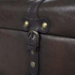 HELLOSHOP26 Banquette Pouf Tabouret Meuble Banc De Rangement 3 Pcs Marron 3002176 -Vente-unique shop 8718475855248 g en hd 1