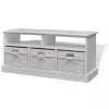 HELLOSHOP26 Banquette Pouf Tabouret Meuble Banc De Stockage Blanc 3002192 2 HELLOSHOP26 Banquette Pouf Tabouret Meuble Banc De Stockage Blanc 3002192 -Vente-unique shop 8718475954842 a en hd 1