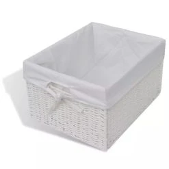 HELLOSHOP26 Banquette Pouf Tabouret Meuble Banc De Stockage Blanc 3002192 -Vente-unique shop 8718475954842 g en hd 4