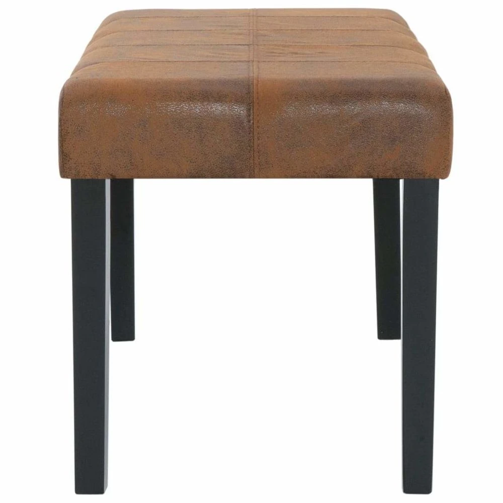 HELLOSHOP26 Banquette Pouf Tabouret Meuble Banc 106 Cm Marron Similicuir Daim 3002... 6 HELLOSHOP26 Banquette Pouf Tabouret Meuble Banc 106 Cm Marron Similicuir Daim 3002... – Image 4