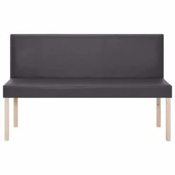 HELLOSHOP26 Banquette Pouf Tabouret Meuble Banc 139 5 Cm Gris Similicuir 3002148 -Vente-unique shop 8719883569369 g en hd 2