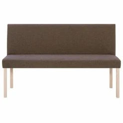 HELLOSHOP26 Banquette Pouf Tabouret Meuble Banc 139 Cm Marron Polyester 3002084 9 HELLOSHOP26 Banquette Pouf Tabouret Meuble Banc 139 Cm Marron Polyester 3002084 -Vente-unique shop 8719883569406 g en hd 2