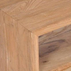 HELLOSHOP26 Meuble Télé Buffet Tv Télévision Design Pratique 90 Cm Bois De Tec... -Vente-unique shop 8719883581590 g en hd 1