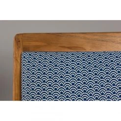 MACABANE Fauteuil En Teck Et Coton Imprimé Japonais Scandi - Imprimé 7 MACABANE Fauteuil En Teck Et Coton Imprimé Japonais Scandi - Imprimé -Vente-unique shop 99de9464 ebf1 4e35 be34 318e1dbf2402 zoom prd 3s 1140x1140