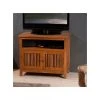MACABANE Meuble TV 2 Portes Persiennes En Teck - Miel -Vente-unique shop a3461df8 b737 4097 a1ea 06662da73cae zoom prd 3s 1140x1140