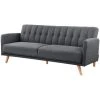 CSTORE ANDERS Canapé 3 Places Scandinave Convertible - Tissu Anthracite - L ... -Vente-unique shop anders canape 3 places scandinave convertible tissu anthracite l 207 x p 94 x h 86 cm 11111502 29031572 1140x1140
