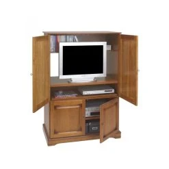 Beaux Meubles Pas Chers Armoire Informatique 4 Portes Merisier 9 Beaux Meubles Pas Chers Armoire Informatique 4 Portes Merisier -Vente-unique shop armoire informatique multimedia louis philippe 4 portes 6724 2