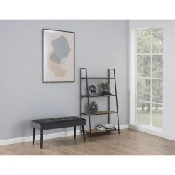 TOILINUX Banc 2 Places Bella En Métal Et Tissus Effet Velours - Gris Et Noir 8 TOILINUX Banc 2 Places Bella En Métal Et Tissus Effet Velours - Gris Et Noir -Vente-unique shop banc 2 places bella en metal et tissus effet velours gris et noir 13145026 35732028 1140x1140