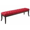 Decoshop26 Banc Avec Assise En Tissu Rouge Rembourrée Capitonné 150 Cm Style Ch... -Vente-unique shop banc avec assise en tissu rouge rembourree capitonne 150 cm style chesterfield pieds bois fonce ban10067 10278636 26529550 1140x1140