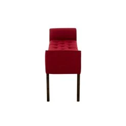 Decoshop26 Banc Banquette Capitonné En Tissu Rouge Avec Pieds En Bois Marron Fon... 8 Decoshop26 Banc Banquette Capitonné En Tissu Rouge Avec Pieds En Bois Marron Fon... -Vente-unique shop banc banquette capitonne en tissu rouge avec pieds en bois marron fonce largeur 133cm ban10098 10278582 26529386 1140x1140