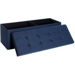 HELLOSHOP26 Banc Banquette Pouf De Rangement 120 Litres 110 Cm Bleu 12_0000219 -Vente-unique shop banc banquette pouf de rangement 120 litres 110 cm bleu 120000219 12043812 31923404 1140x1140