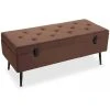 Versa Banc Malle De Rangement En Tissu 102 Cm Marron -Vente-unique shop banc malle de rangement en tissu 102 cm marron 10693968 27849690 1140x1140
