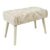TOILINUX Banc Mirage Avec Détails Motif En Polyester Et MDF - Beige Et Blanc -Vente-unique shop banc mirage avec details motif en polyester et mdf beige et blanc 13604926 37390366 1140x1140