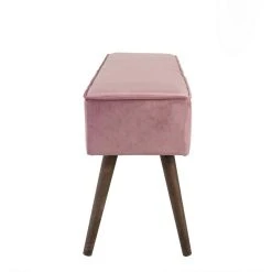 3S. X Home Banc Scandinave En Velours Rose VELVET -Vente-unique shop banc scandinave en velours rose velvet design 254353 2 1140x1140