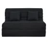 Relaxima Banquette BZ 140 ORLANDO Pearl Noir - Matelas Dunlopillo -Vente-unique shop banquette bz 140 orlando pearl noir matelas dunlopillo 10286748 26557596 1140x1140