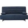 CSTORE Banquette Clic Clac 3 Places - Tissu Bleu - Style Contemporain - L199 ... -Vente-unique shop banquette clic clac 3 places tissu bleu style contemporain l199 x p96 x 10 11528184 30204858 1140x1140