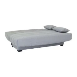 SANS MARQUE Banquette Clic Clac 3 Places - Tissu Gris Clair - L199 X P96 X H103 Cm... -Vente-unique shop banquette clic clac 3 places tissu gris clair l199 x p96 12971046 626104 4 1140x1140