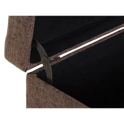 Pegane Banquette Coffre + 3 Poufs En Bois Et Lin Coloris Marron 7 Pegane Banquette Coffre + 3 Poufs En Bois Et Lin Coloris Marron -Vente-unique shop banquette coffre 3 poufs en bois et lin coloris marron 13418800 36697220 220 1140x1140