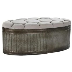 Pegane Banquette Coffre En Métal Coloris Beige - Longueur 121 X Profondeur 4... -Vente-unique shop banquette coffre en metal coloris beige longueur 121 x profondeur 44 x hauteur 475 cm 13600892 37358122 1140x1140