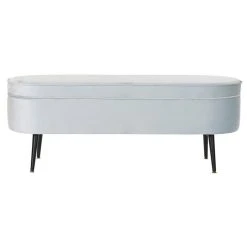 Pegane Banquette Coffre En Métal Coloris Bleu Ciel Et Pieds Noir- Longueur 1... -Vente-unique shop banquette coffre en metal coloris bleu ciel et pieds noir longueur 120 x profondeur 40 x hauteur 45 cm 13600916 37358240 1140x1140