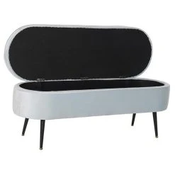 Pegane Banquette Coffre En Métal Coloris Bleu Ciel Et Pieds Noir- Longueur 1... -Vente-unique shop banquette coffre en metal coloris bleu ciel et pieds noir longueur 120 x profondeur 40 x hauteur 45 cm 13600916 37358244 1140x1140