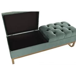 Pegane Banquette Coffre En Métal Coloris Vert Et Pieds Doré- Longueur 120 X... 11 Pegane Banquette Coffre En Métal Coloris Vert Et Pieds Doré- Longueur 120 X... -Vente-unique shop banquette coffre en metal coloris vert et pieds dore longueur 120 x profondeur 40 x hauteur 44 cm 13600986 37358574 1140x1140