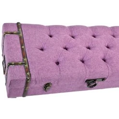Pegane Banquette Coffre En Métal Et MDF Coloris Fuchsia - Longueur 102 X Pro... -Vente-unique shop banquette coffre en metal et mdf coloris fuchsia longueur 102 x profondeur 42 x hauteur 405 cm 13600972 37358506 1140x1140