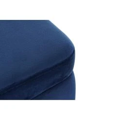 Pegane Banquette Coffre En Métal Et Velours Coloris Bleu - Longueur 108 X Pr... -Vente-unique shop banquette coffre en metal et velours coloris bleu longueur 108 x profondeur 46 x hauteur 45 cm 13600902 37358174 1140x1140