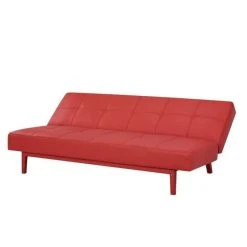 Tbs Banquette Convertible Clic-clac 2 Places - Simili Rouge - L 178 X P 89... -Vente-unique shop banquette convertible clic clac 2 places simili rouge l 178 x p 89 x h 78 cm jenny 14070032 39073296 1140x1140