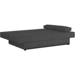 Marque Generique Banquette Convertible PIRY 3 Places - Tissu Gris - Classique - L 187 X... -Vente-unique shop banquette convertible piry 3 places tissu gris classique l 187 x p 88 cm 3215524 23225327 1140x1140