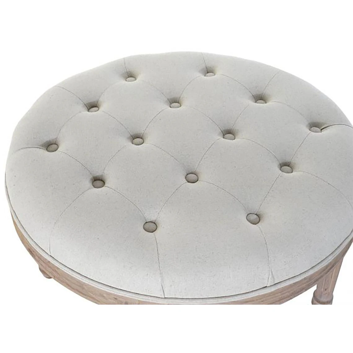 Pegane Banquette En Bois De Caoutchouc Coloris Beige- Longueur 70 X Profondeu... 4 Pegane Banquette En Bois De Caoutchouc Coloris Beige- Longueur 70 X Profondeu... – Image 2