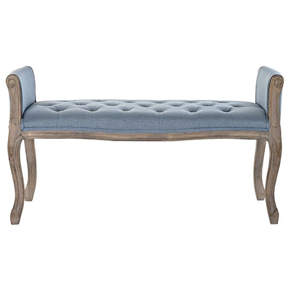 Pegane Banquette En Bois De Caoutchouc Coloris Bleu- Longueur 109 X Profondeu... 3 Pegane Banquette En Bois De Caoutchouc Coloris Bleu- Longueur 109 X Profondeu...