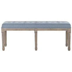 Pegane Banquette En Bois De Caoutchouc Coloris Bleu - Longueur 122 X Profonde... 8 Pegane Banquette En Bois De Caoutchouc Coloris Bleu - Longueur 122 X Profonde... -Vente-unique shop banquette en bois de caoutchouc coloris bleu longueur 122 x profondeur 41 x hauteur 48 cm 13601010 37358674 1140x1140