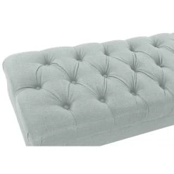 Pegane Banquette En Bois De Caoutchouc / Polyester Coloris Bleu - Longueur 15... -Vente-unique shop banquette en bois de caoutchouc polyester coloris bleu longueur 158 x profondeur 48 x hauteur 42 cm 13600940 37358358 1140x1140
